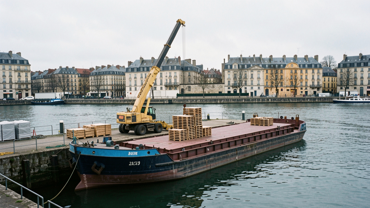 Comment financer le dernier kilomètre du fret fluvial en ville ?