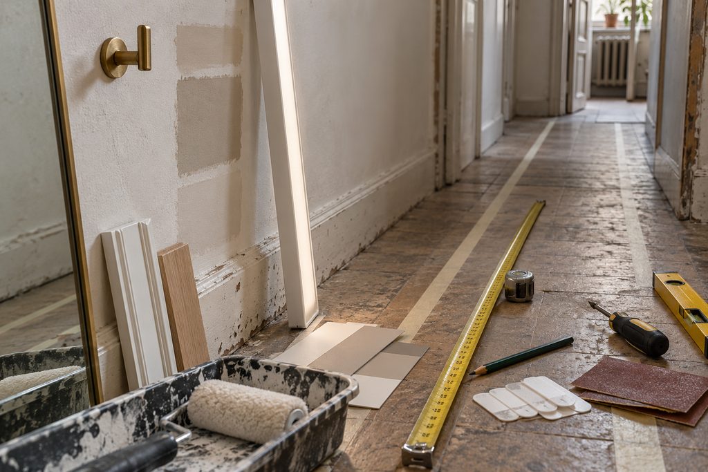 Couloir long et étroit : les détails visuels qui changent tout sanstout casser